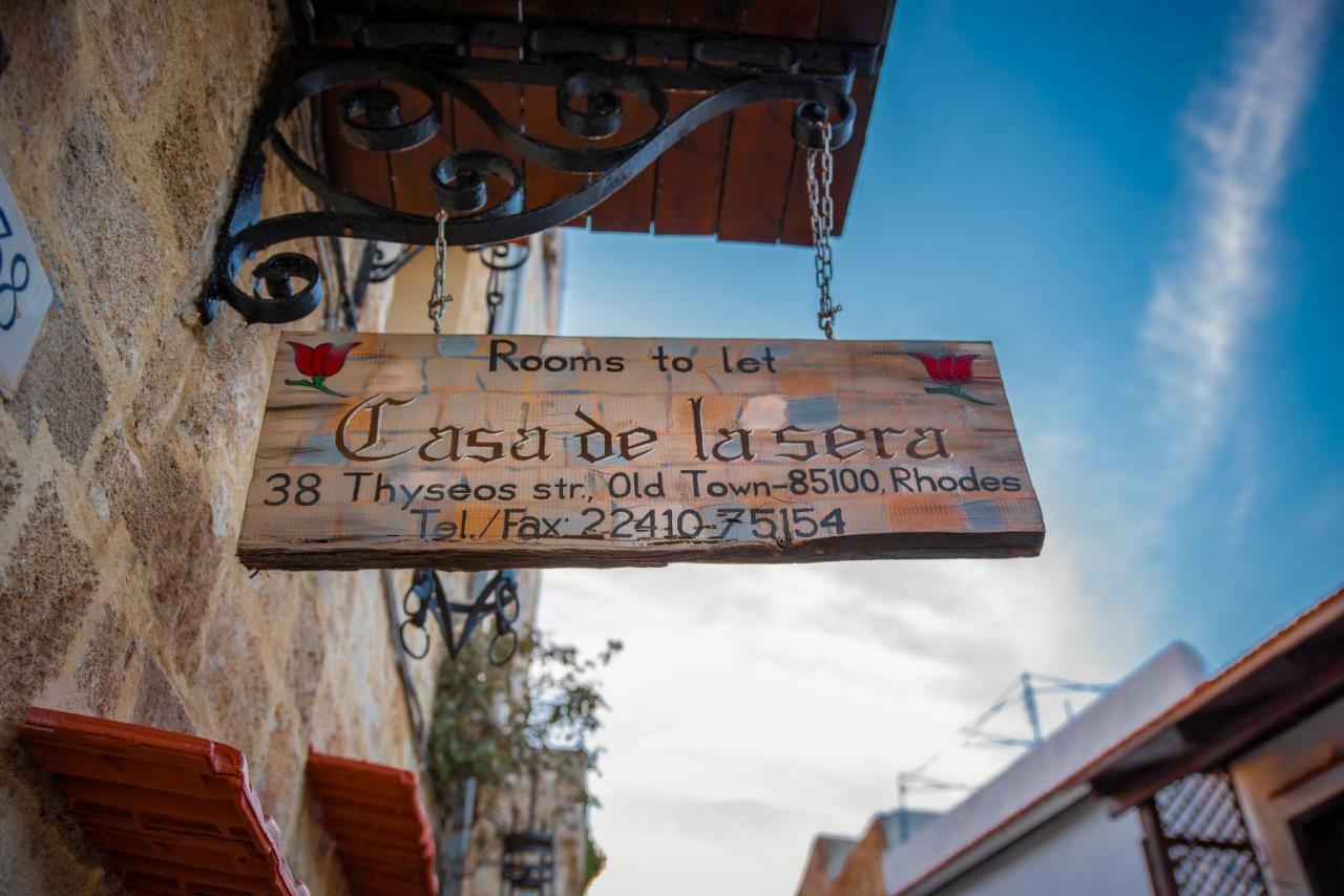 Casa De La Sera Rhodes City ภายนอก รูปภาพ